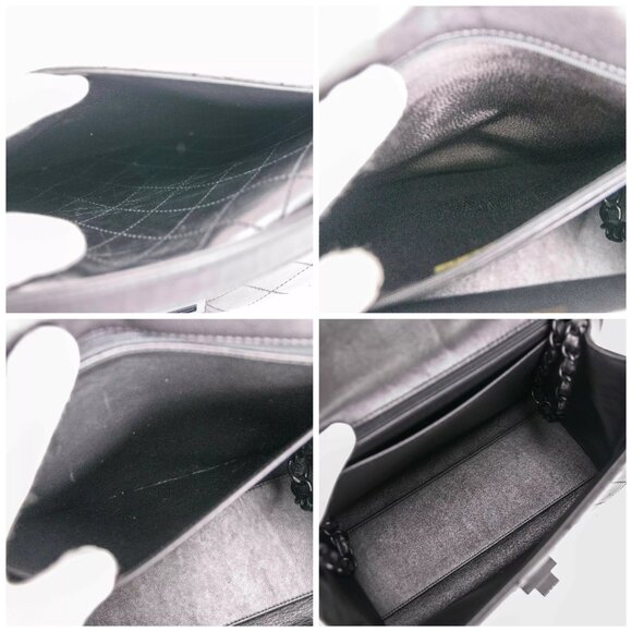 Authentic CHANEL 2.55 Vintage Black Quilted Leather 2.55 handbag - Picture 15 of 15